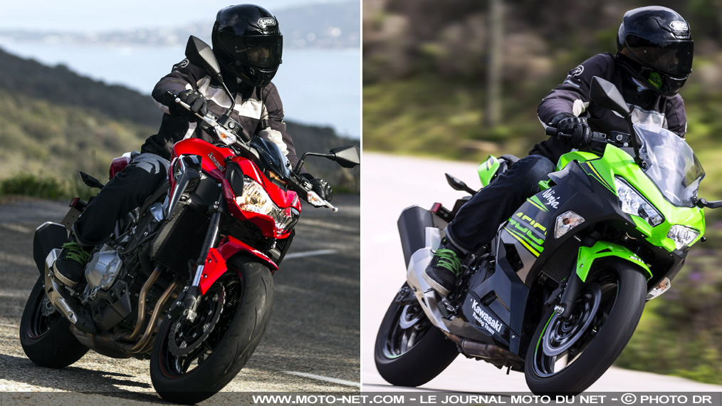 Quelle moto A2 choisir chez Kawasaki ? Test des Z900 70 kW, Ninja 400 et compagnie