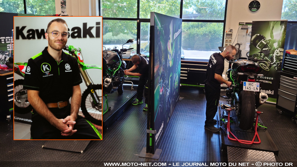 Qui est le meilleur technicien moto Kawasaki de France en 2025 ? 

Alexandre Guitard, vous connaissez ? Si oui, c'est que vous lui avez déjà confié votre Z, Ninja ou Versys. Et vous faites bien, car le responsable d'atelier de la concession Kawasaki K69 à Lyon, vient de remporter un deuxième titre au Master Tech. MNC a assisté à l'édition 2025 de cette compétition qui confronte les meilleurs ''mékanos'' de France. Découverte.
