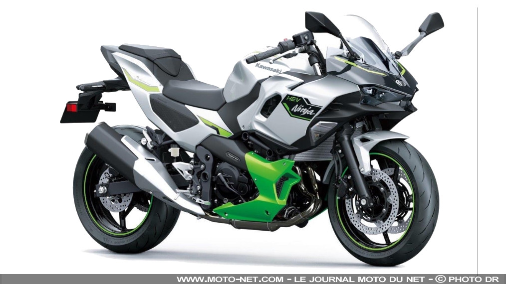 Nouvelle Ninja 7 Hybrid 2024 : la première moto hybride de Kawasaki !