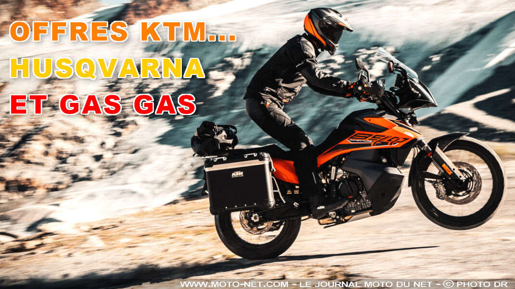 Les offres automnales fusent chez KTM... Husqvarna et Gas Gas !