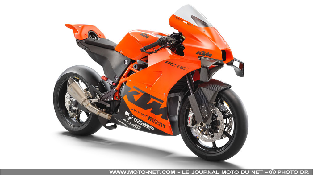 Nouvelle KTM RC 8C : une Moto2 au moteur de Duke 890 R