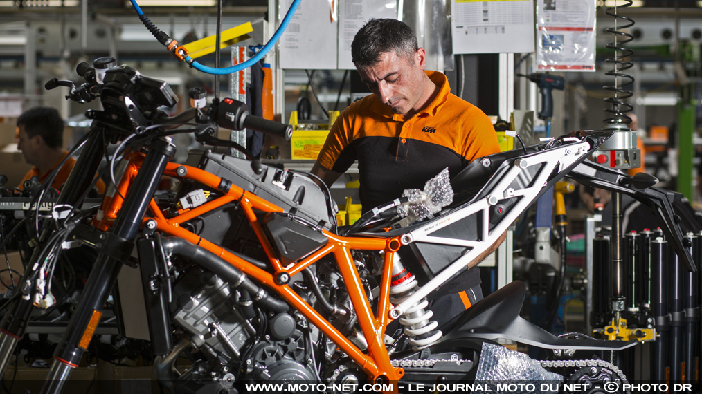 KTM passe en 2016 la barre des 200 000 motos vendues