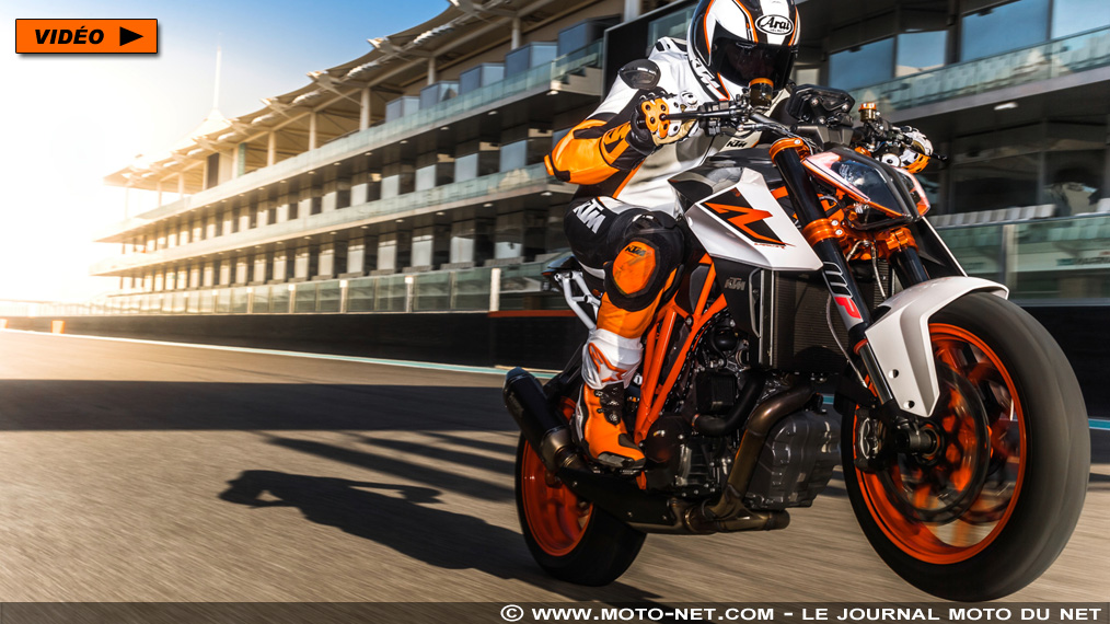 Vidéo moto : l'utilité du Launch Control sur la KTM 1290 Super Duke R