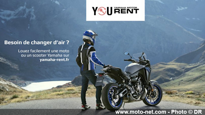 Comment louer une moto ou un scooter avec Yamaha Rent