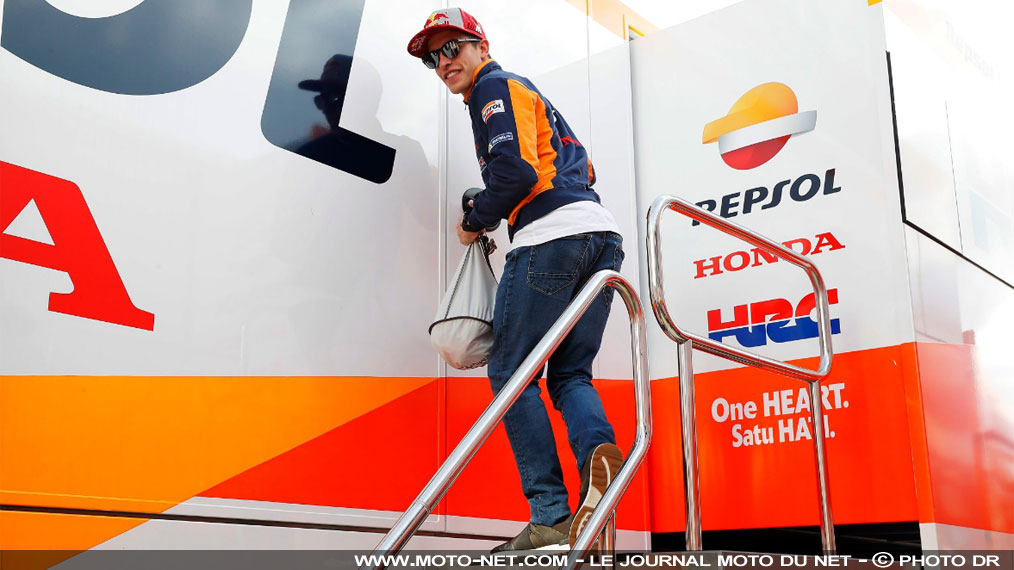 La Honda est une moto difficile mais Lorenzo sera là bientôt, prévient Marquez !