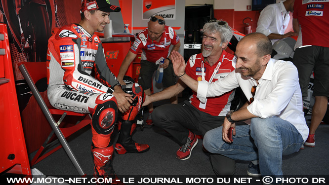 Lorenzo aimerait quitter Ducati après une belle course
