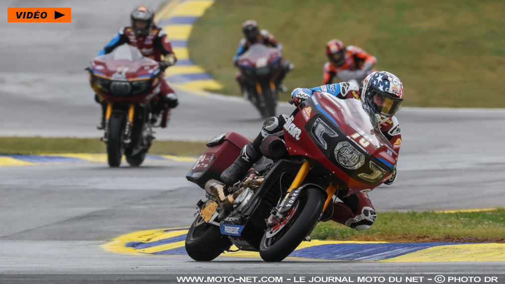 Loris Baz montre l'exemple à Quartararo et Zarco pour le GP de France ! 

La marseillaise a retenti samedi dernier aux États-Unis grâce à Loris Baz ! Toujours aussi incisif sur le mouillé, le &quot;famous&quot; n°76 tricolore a remporté sa première course en championnat King Of The Baggers. Or ce dimanche, le GP de France pourrait se courir entre deux orages : ''Orages, oh gros espoirs'' pour Quartararo et Zarco ?
