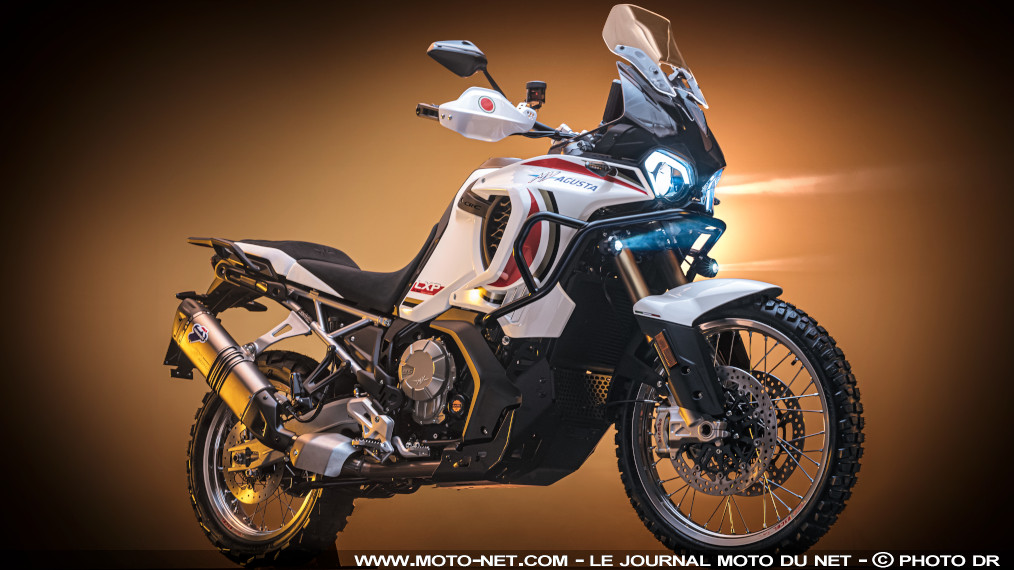 Sortie de route en 2024 pour MV Agusta avec son trail LXP Orioli