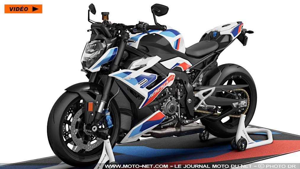 Une BMW M1000R pour les motards fous de maxiroadsters maxisportifs