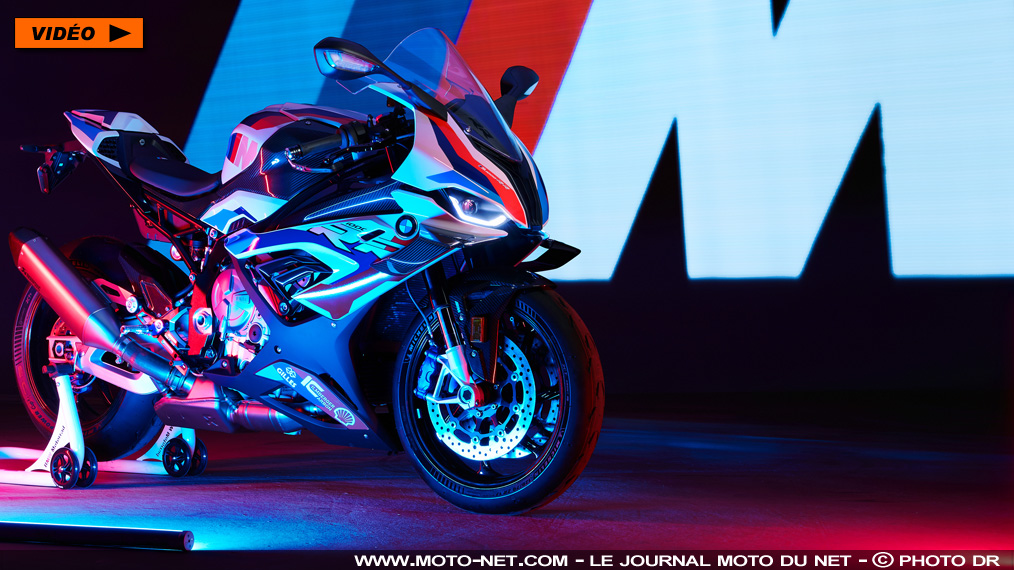 M1000RR : BMW lance sa première moto M, sur base de S1000RR