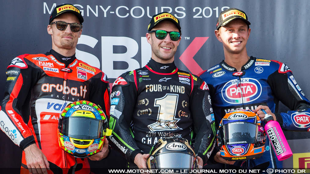 Déclarations des pilotes WSBK 2018 à Magny-Cours : seconde course