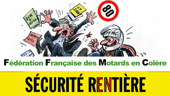 Contre les 80 km/h, la FFMC PPC appelle à bloquer Paris le 3 février !