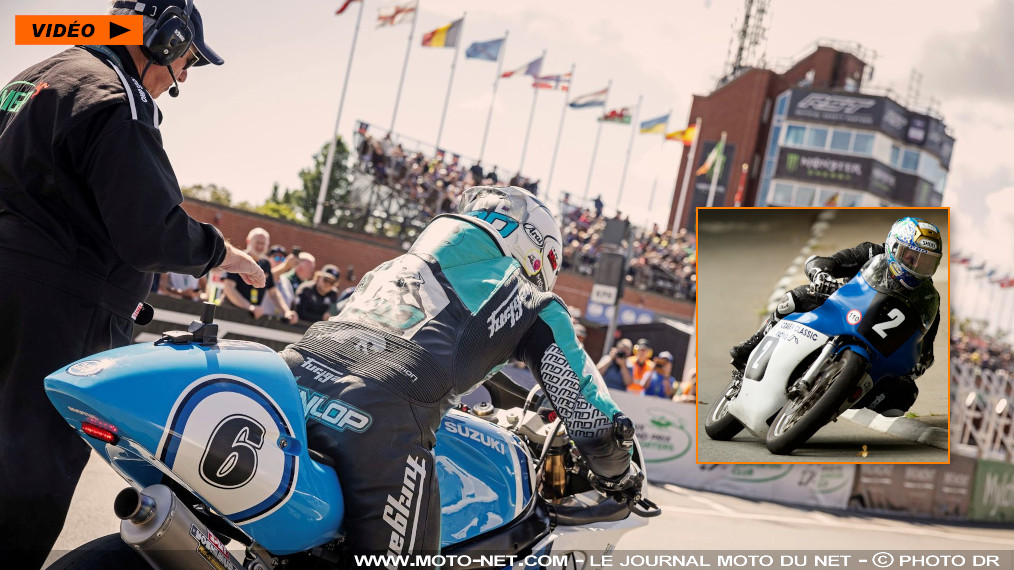 Victoires et records pour Harrison et Dunlop au Classic Manx GP 2023