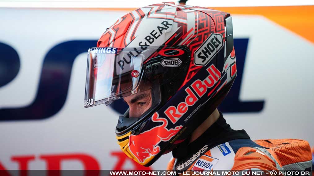 Marquez opéré de l'épaule droite après sa chute aux tests de Jerez