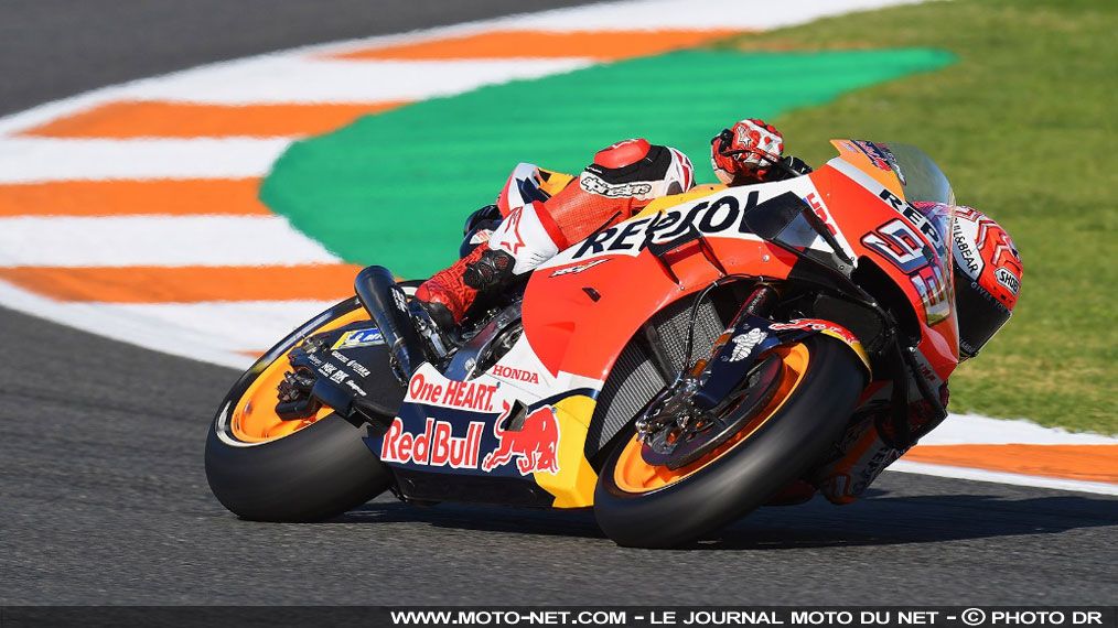 Compte rendu et résultat du GP de Valence MotoGP 2019 (Marquez vainqueur)