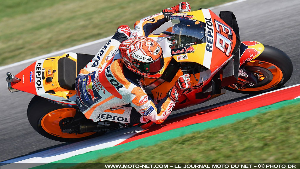 Compte rendu et résultats du GP de San Marin MotoGP 2019 (Marquez vainqueur)