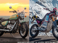 Nouvelle Meteor 350 Aurora et future Himalayan électrique chez Royal Enfield