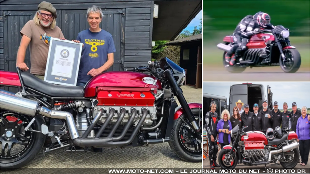 Record du monde moto : 295,31 km/h... en duo !