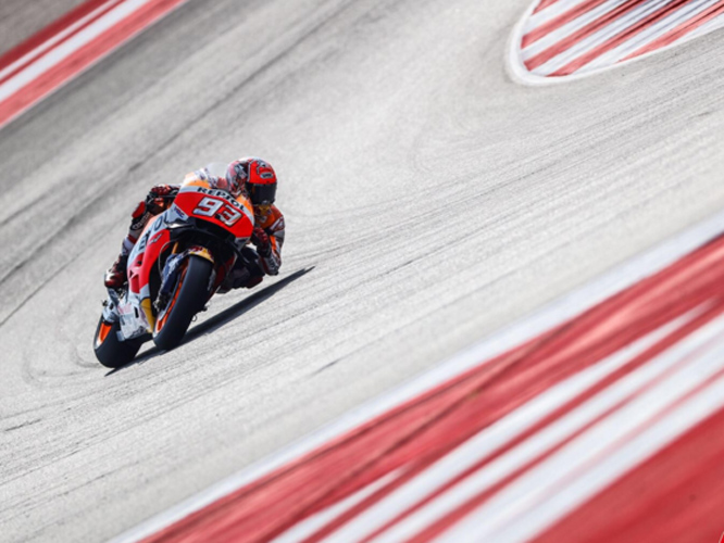 Warm-up : Marquez brille et chute