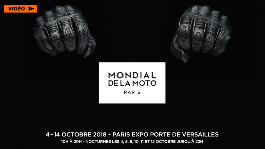 Nouvelle communication pour le Mondial de la moto de Paris