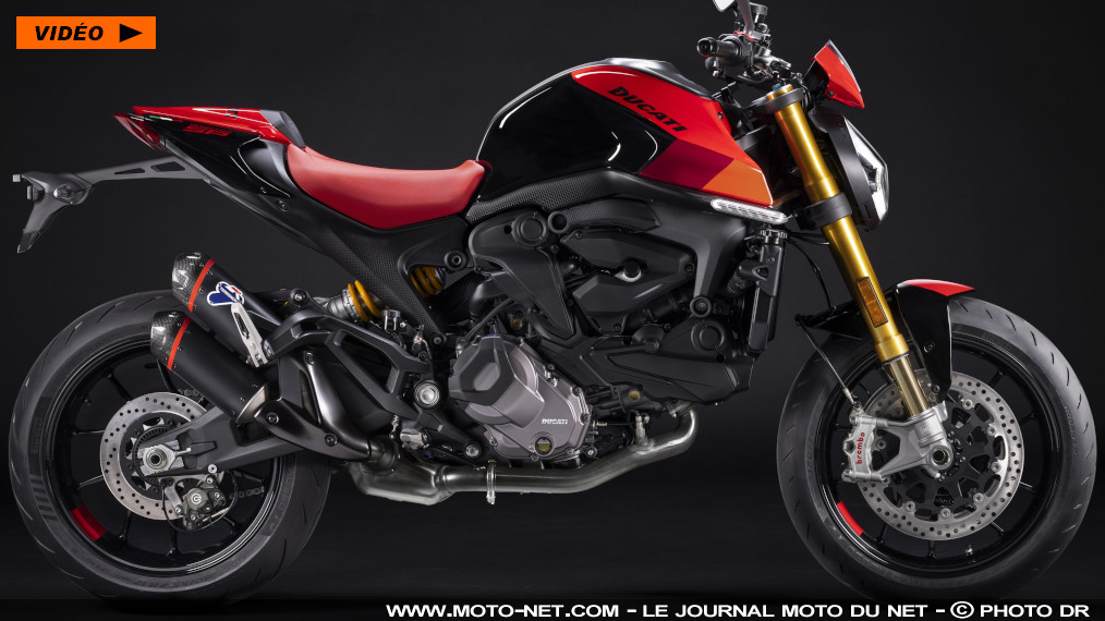 Monster SP : le roadster de Ducati monte en gamme en 2023