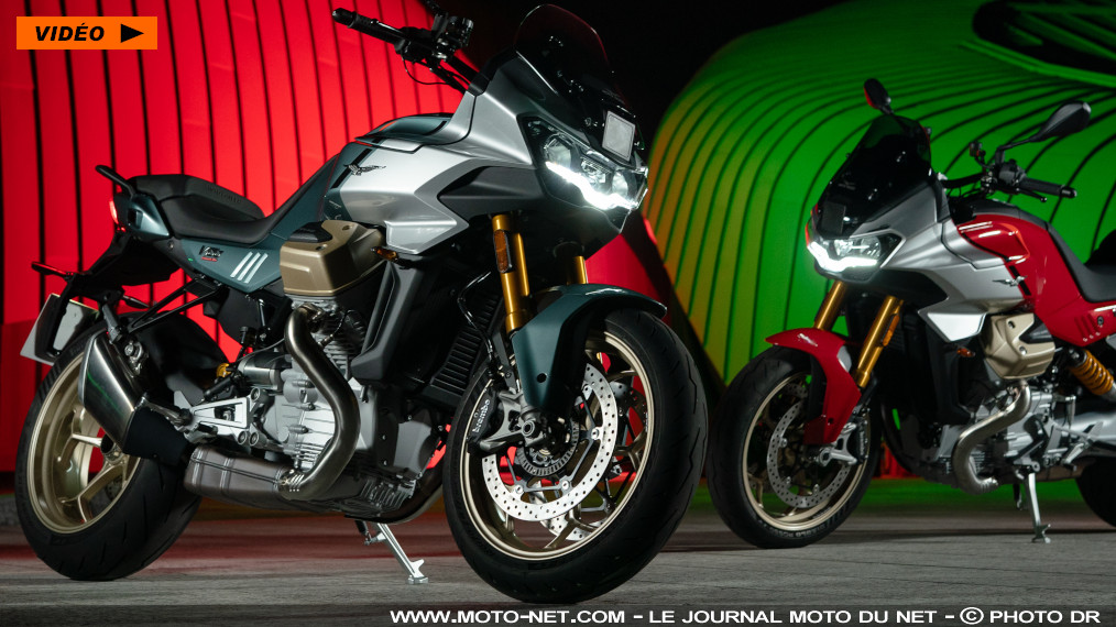 Moto Guzzi travaille ses gammes V7, Stelvio et V100 pour 2025 