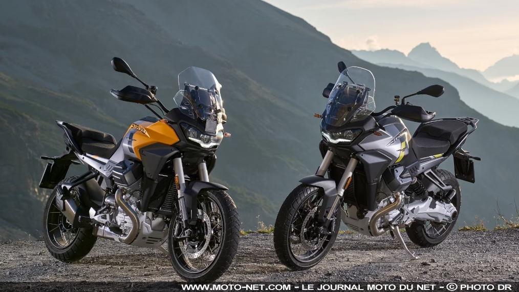 Moto Guzzi relance son maxi-trail Stelvio en 2024