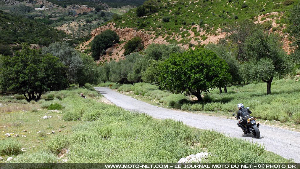 Le parcours du Moto Tour Séries Tunisie 2018