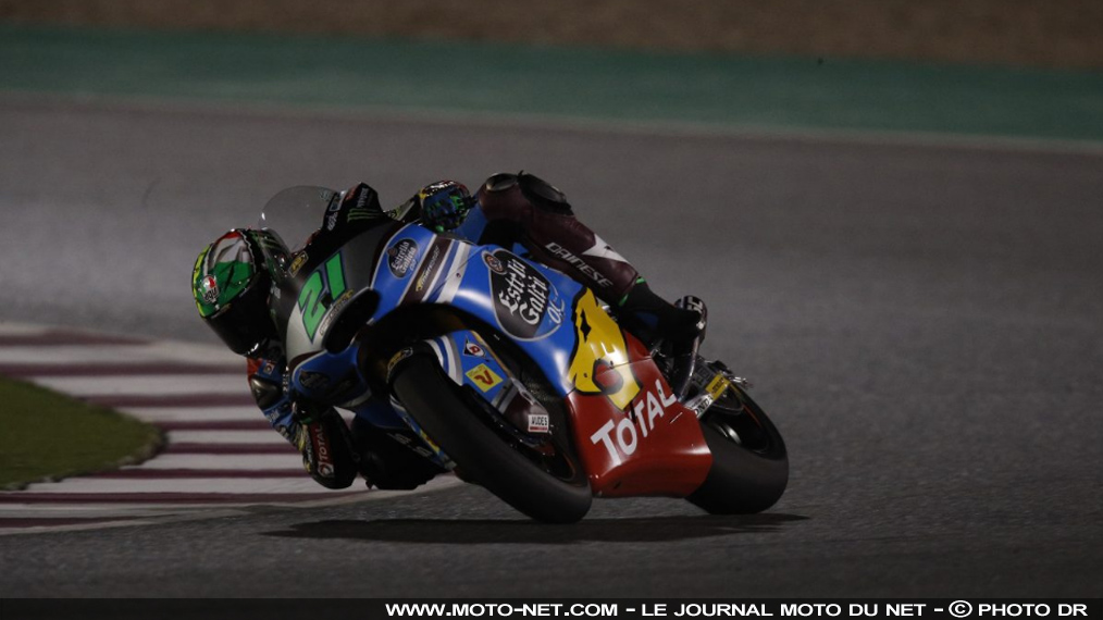 Grand Prix Moto2 du Qatar : un week-end en or pour Morbidell