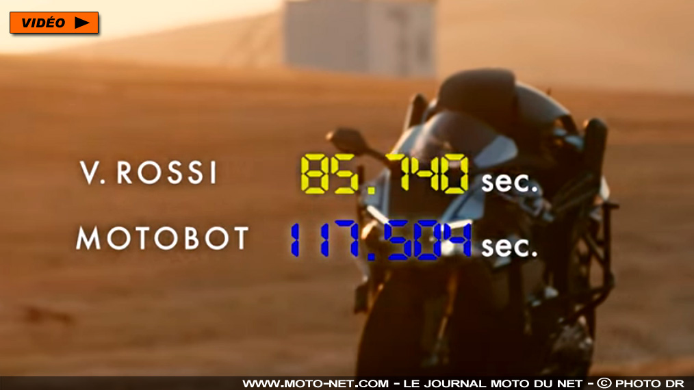Le Motobot de Yamaha prend une pilule face au Doctor Rossi