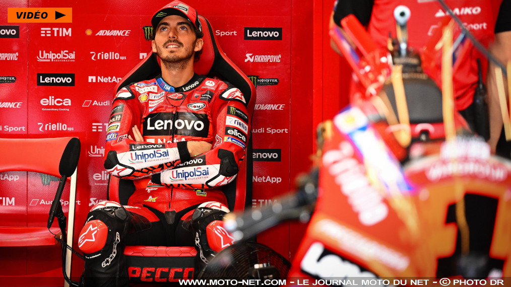 Un Bagnaia record devant ses trois rivaux et notre champion 