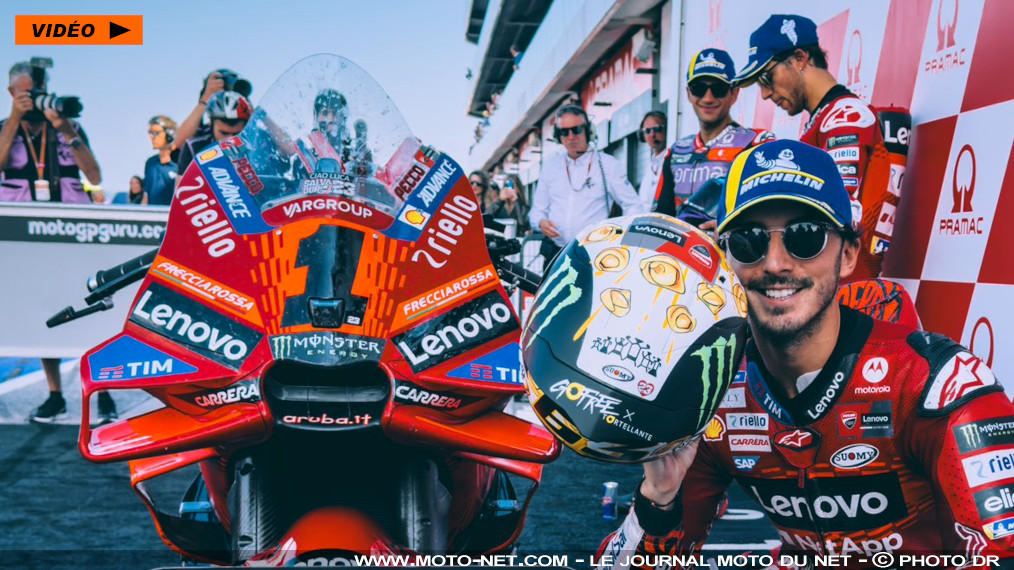Bagnaia envoie la sauce - bolognaise - pour sa 4ème pole à Misano !
