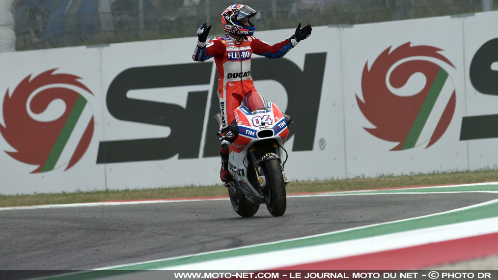 GP d'Italie MotoGP - Dovizioso : Ma stratégie était parfaite