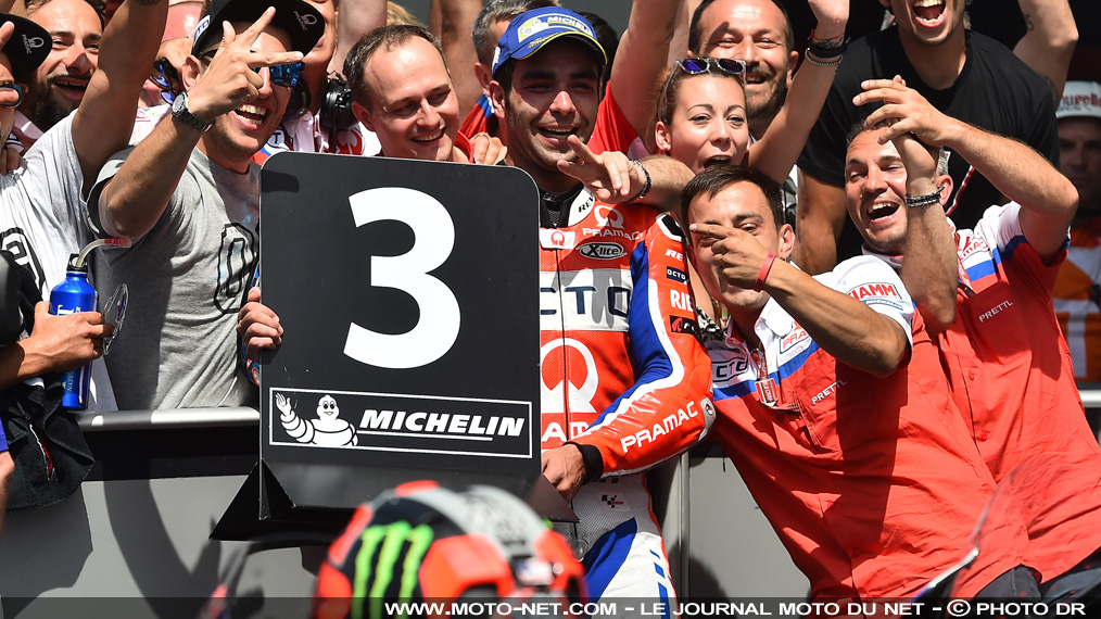 Grand Prix d'Italie MotoGP - Petrucci : On est sur le podium, et puis c'est tout !