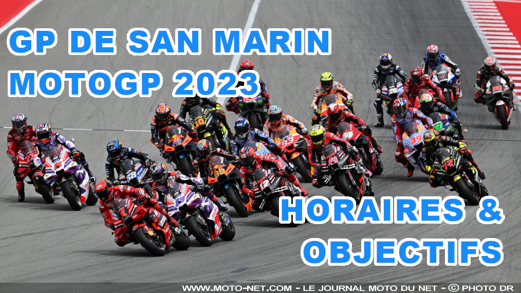 Horaires et enjeux du GP de San Marin MotoGP 2023 à Misano