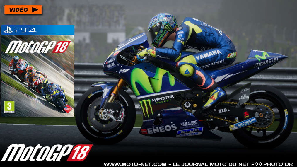 MotoGP18 : le prochain jeu vidéo plus vrai que nature ?