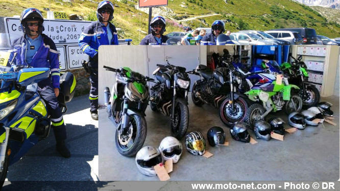 La gendarmerie du Rhône vous rend votre moto volée !