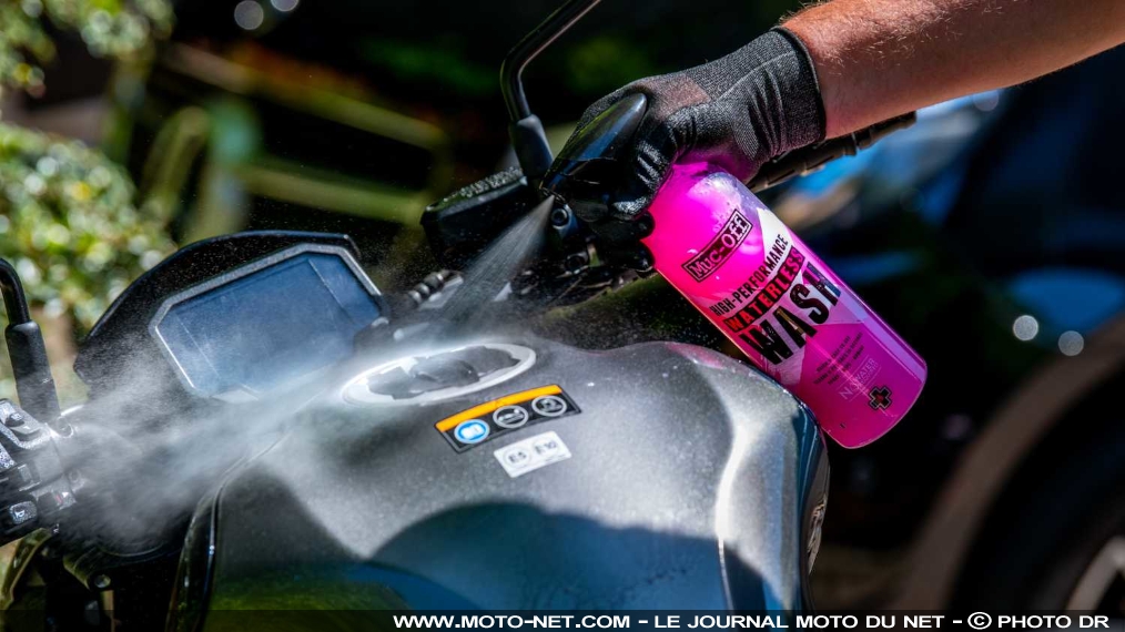 Nettoyant moto Muc-Off Waterless wash