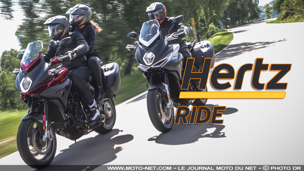 MV Agusta rejoint BMW chez le loueur - de motos - Hertz Ride