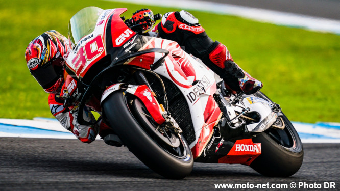 Nakagami en tête des essais MotoGP de Jerez sur sa Honda LCR