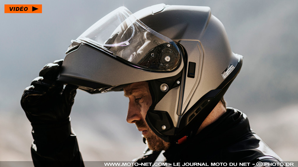 Casques - Shoei commercialise son nouveau casque modulable Neotec3