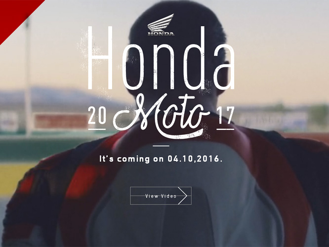 Nouveautés 2017 : cinq motos et un scooter à découvrir chez Honda !