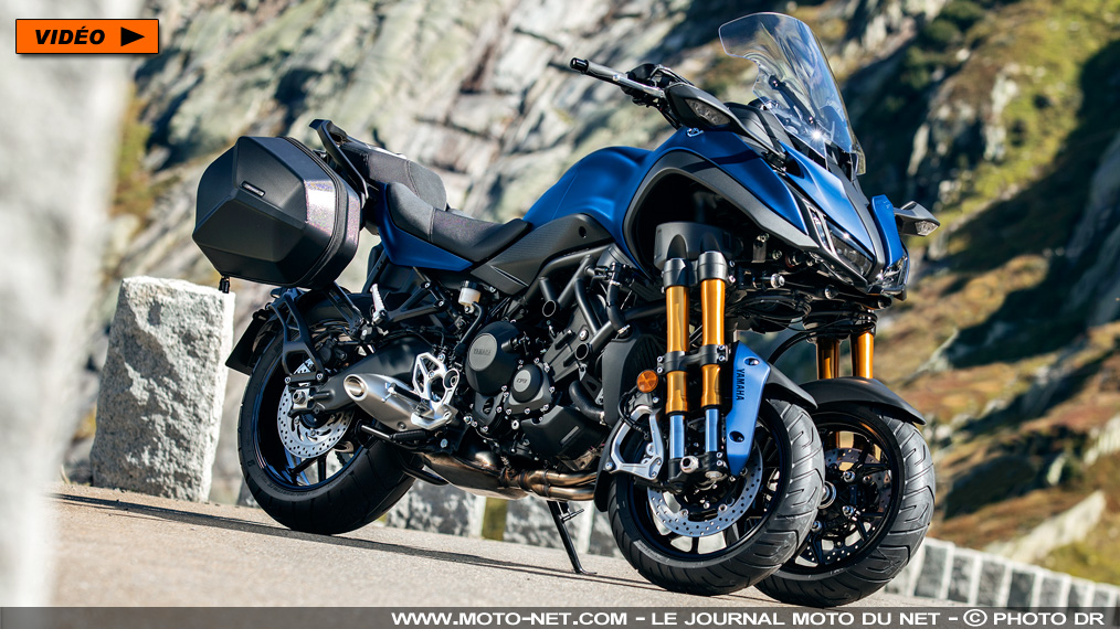 Yamaha Niken GT : le trois-roues aux diapasons des Tracer