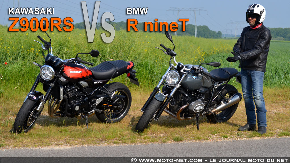 Duel BMW R Nine T Pure Vs Z900RS 2018 : reculer pour mieux rouler