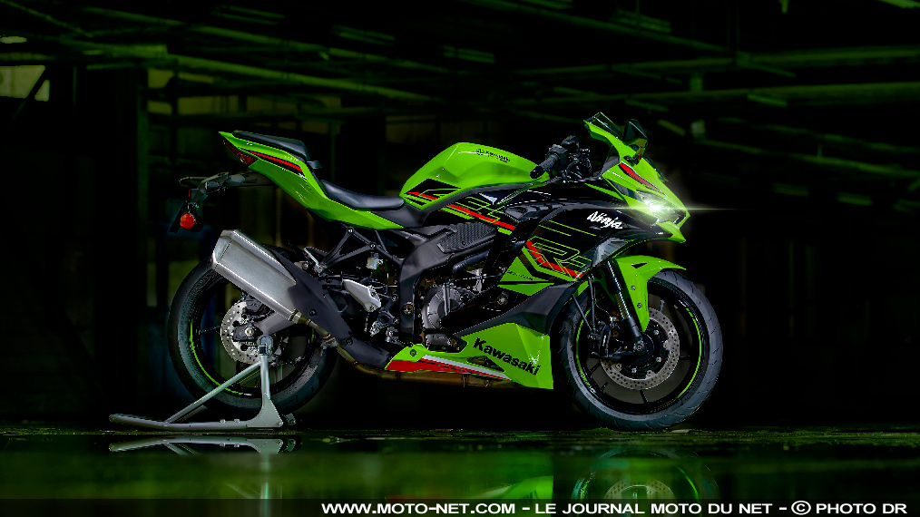 Nouvelle Ninja ZX-4R 2023 : Kawasaki reclaque le 4 !