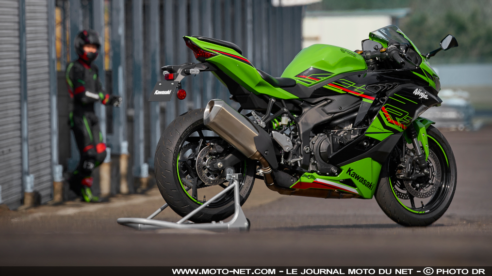 La nouvelle Kawasaki Ninja ZX-4R 2024