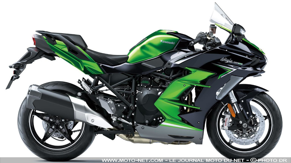 Kawasaki installe des feux de route automatiques sur sa Ninja H2 SX 2023