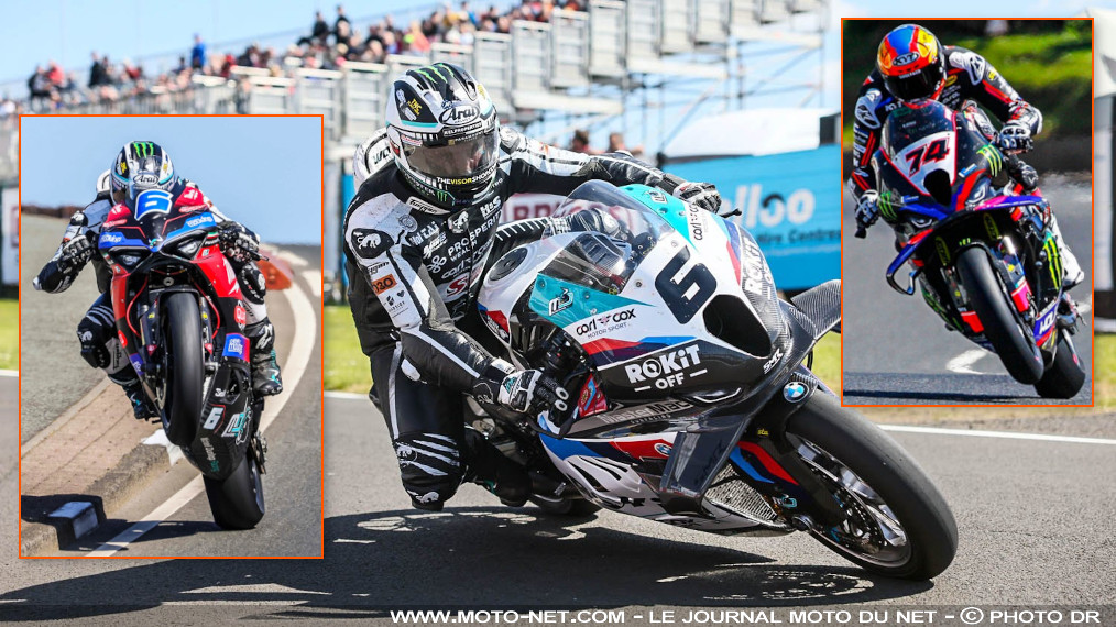 Victoires de Dunlop et Todd en ouverture de la North West 200 2025

Michael Dunlop ne s'est pas dégonflé. Malgré une douloureuse chute aux essais et une longue période de disette à la North West 200, le nord-irlandais a remporté devant son public deux victoires ce jeudi 8 mai 2025, en Supersport sur Ducati (!) et en Superstock sur BMW. En Superbike et sur M1000RR aussi, Davey Todd a pris la succession du retraité Glenn Irwin.
