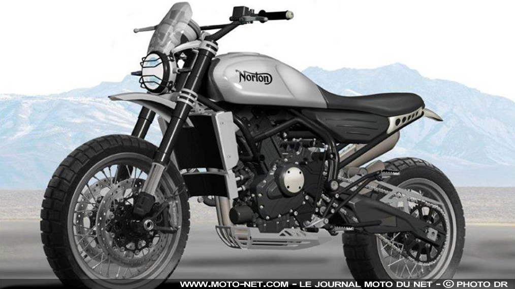 Atlas 650 : un scrambler comme entrée de gamme chez Norton en 2019