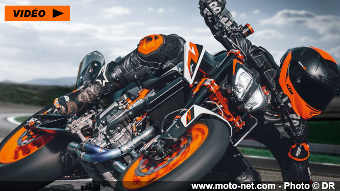 Présentation en direct de la KTM 890 Duke R